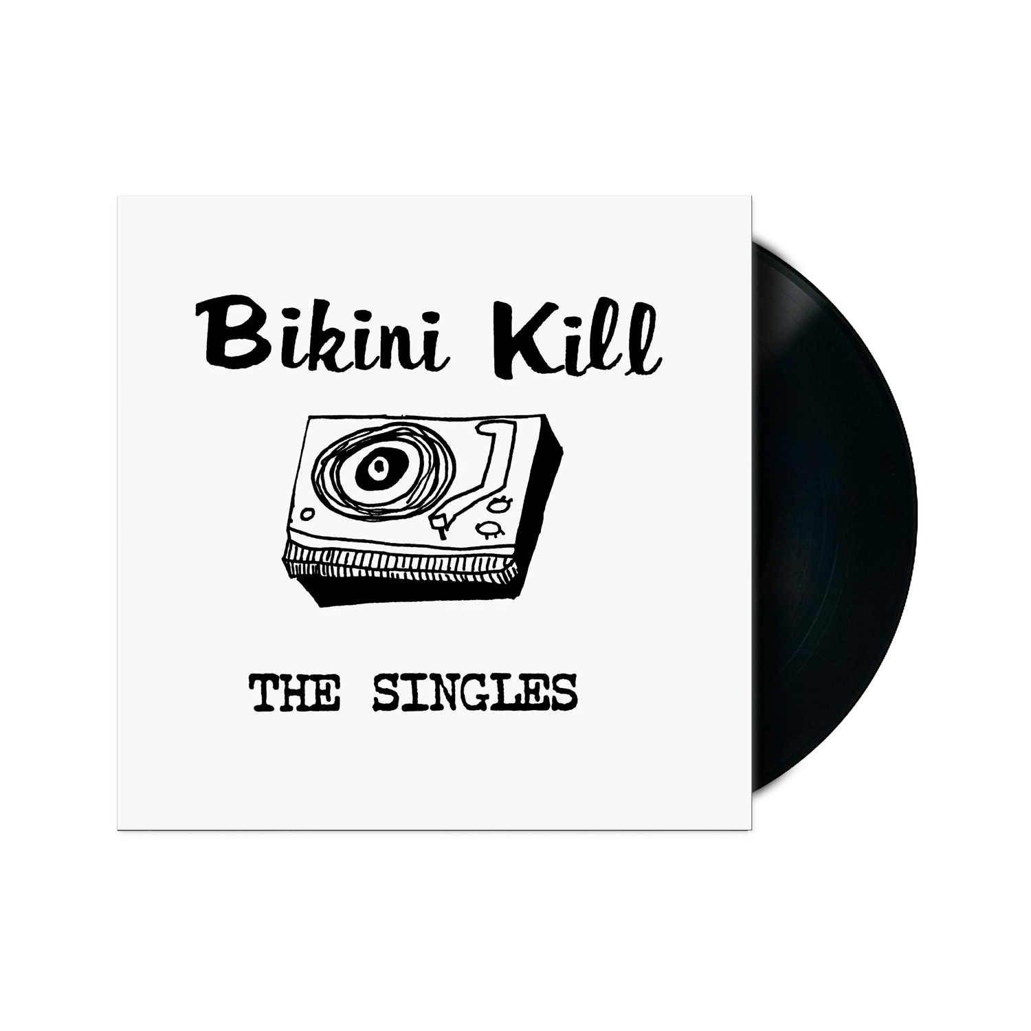 The Singles Album LP Black Bikini Kill